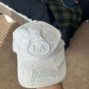 Ninety White Cap with Embroidery